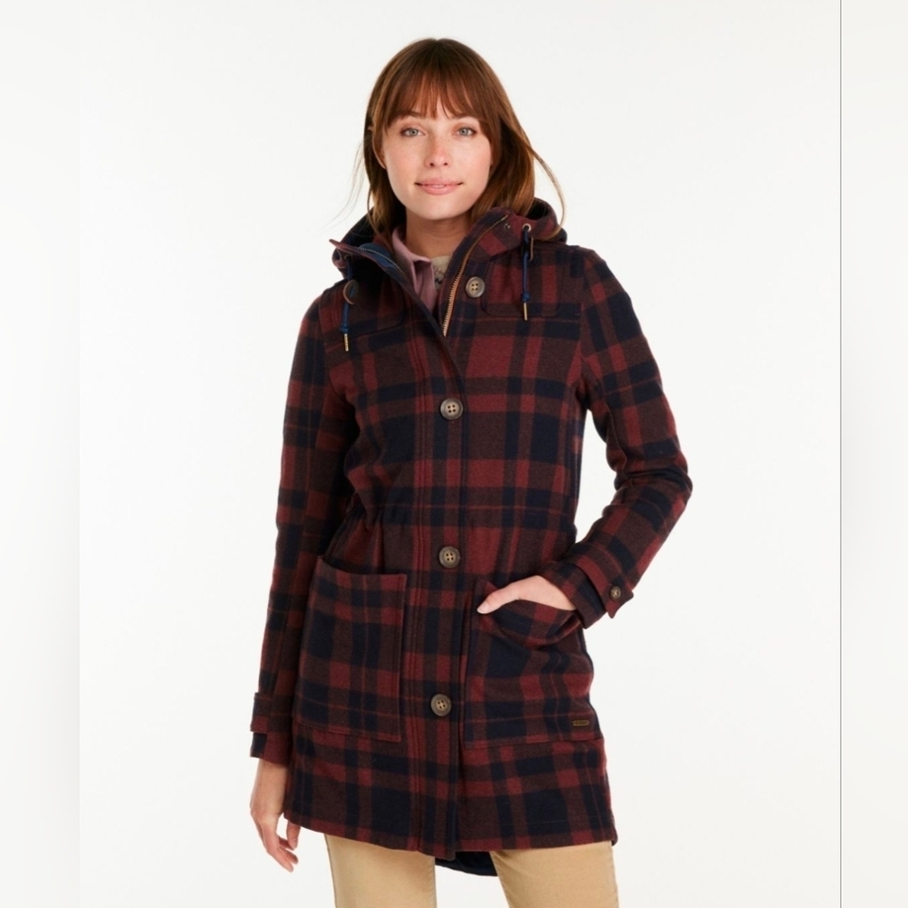 L.L. Bean's West End Wool Coat, Plaid
